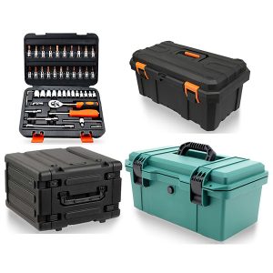 cassetta degli attrezzi personalizzata stampata a rotazione