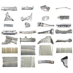parti metalliche stampate per automobili