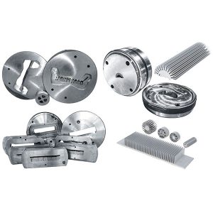 stampo per estrusione di profili radianti