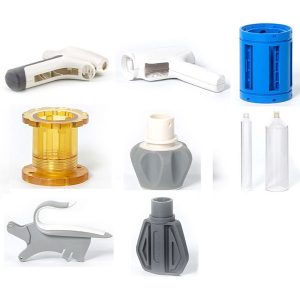 parti stampate a iniezione in materiale termoplastico