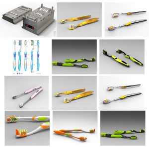 stampo a iniezione per spazzolini da denti