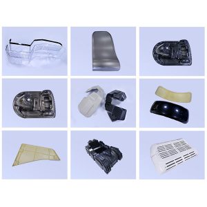 Parti di rivestimento interno ed esterno per automobili formate sottovuoto