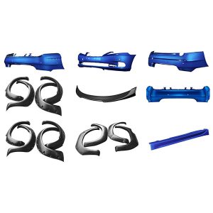 Componenti automobilistici termoformati sottovuoto